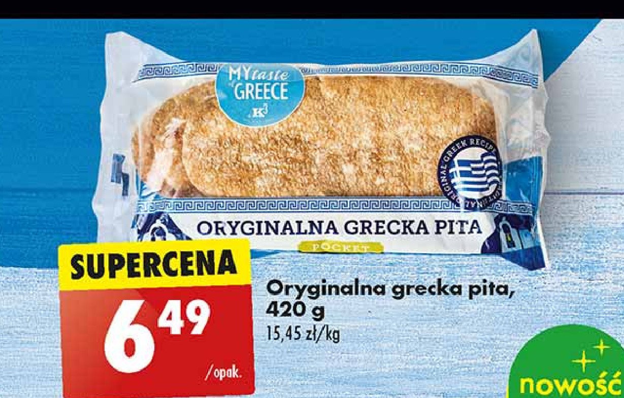 Pita grecka promocja