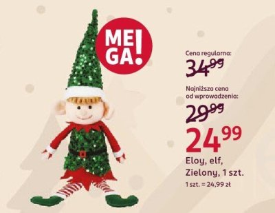 Elf zielony  promocja w Rossmann