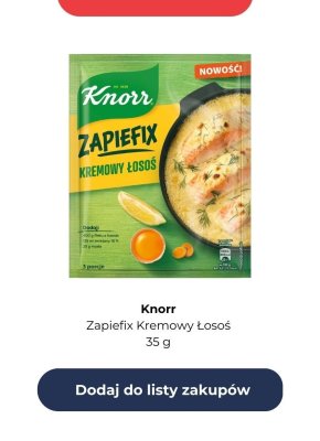 Zapiefix Kremowy Łosoś promocja w Kaufland