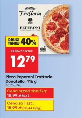 Pizza Peperoni Trattoria  promocja w Biedronka