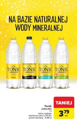 Tonik JURAJSKI 1 l promocja w Carrefour