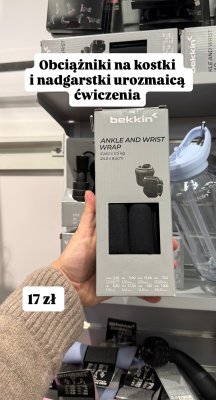 Obciążniki na kostki i nadgarstki promocja w Pepco