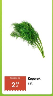 Koperek szt. promocja w Biedronka