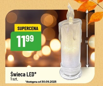 Świeca LED promocja w POLOmarket