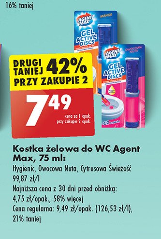 Point block cytrusowa świeżość Agent max promocja