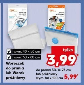 Woreczek do prania 40 x 50 cm Ravi promocja