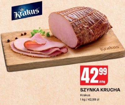Szynka krucha Krakus promocja w Chorten
