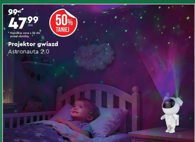 Projektor gwiazd Astronauta 2.0 promocja w Biedronka