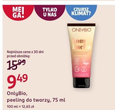 Peeling do twarzy  promocja w Rossmann