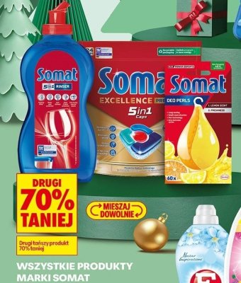 Wszystkie produkty marki Somat drugi -70% promocja w Biedronka