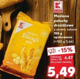 Paluchy drożdżowe z serem K-classic promocja