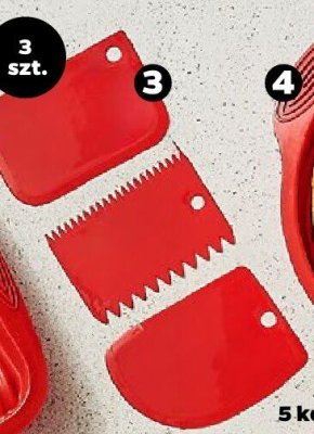 Szpatułki do dekoracji tortów i ciast 3 szt. promocja w Netto