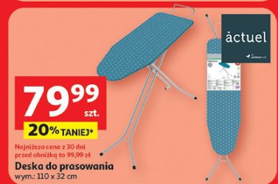 Deska do prasowania actuel promocja w Auchan