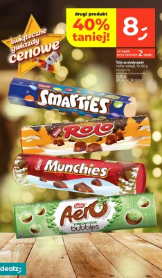Tuby ze słodyczami Nestlé Smarties promocja w Dealz