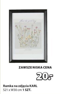 Ramka na zdjęcia KARL promocja w Jysk