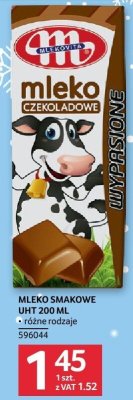 Mleko smakowe UHT 200 ml promocja w Selgros