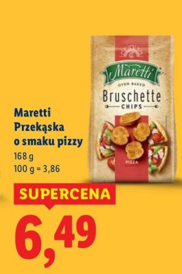 Przekąska o smaku pizzy promocja w Lidl