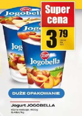 Jogurt Jogobella Zott promocja w Supeco