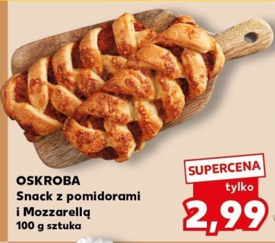 Snack z pomidorami i Mozzarellą  promocja w Kaufland