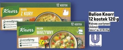Bulion Knorr 12 kostek 120 g promocja w TOPAZ