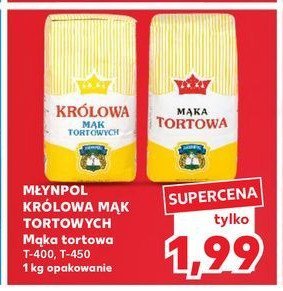 Mąka tortowa Młynpol królowa mąk tortowych promocja