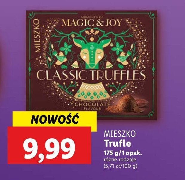 Trufle classic magic & joy Mieszko promocja