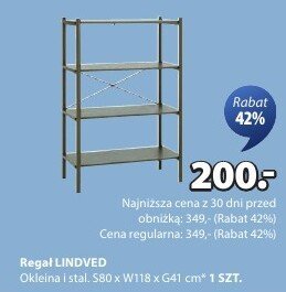 Regał LINDVED promocja w Jysk