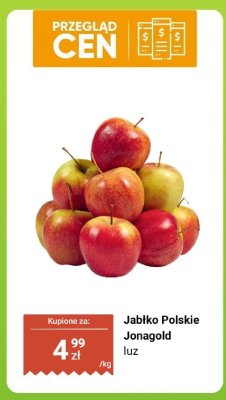 Jabłko polskie Jonagold luz promocja w Biedronka