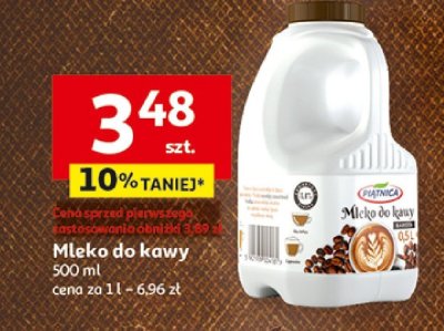 Mleko do kawy 500 ml promocja w Auchan