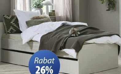 Rama łóżka BILLUND promocja w Jysk