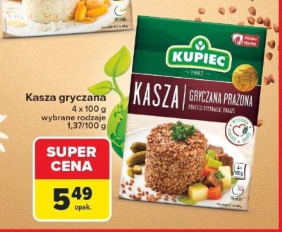 Kasza gryczana promocja w Carrefour