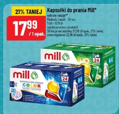 Kapsułki do prania promocja w POLOmarket