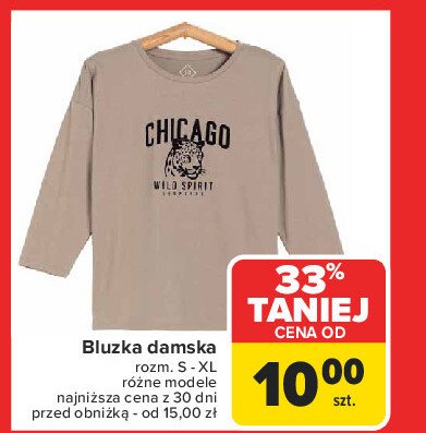 Bluzka damska s-xl promocja w Carrefour