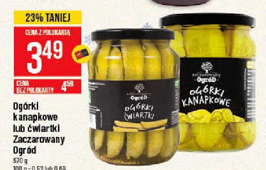 Ogórki ćwiartki