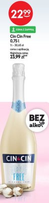 Cin Cin Free 0,75l promocja w Żabka
