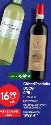 Wino Pinot Grigio Roccialta promocja w Żabka