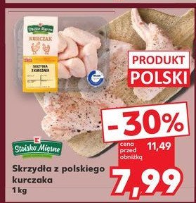 Skrzydła z kurczaka Stoisko mięsne promocja