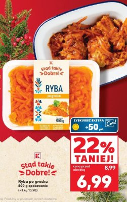 Ryba po grecku Stąd Takie Dobre! promocja w Kaufland
