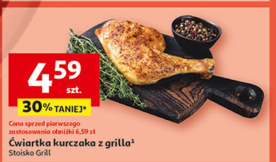 Ćwiartka z kurczaka z grilla promocja