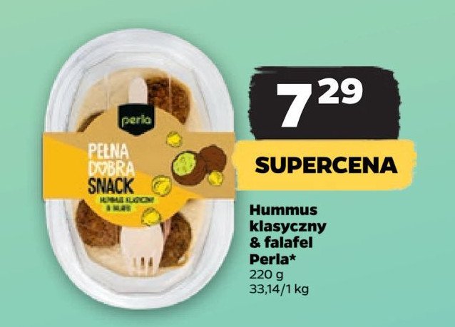 Falafel & hummus PERLA TO GO promocja