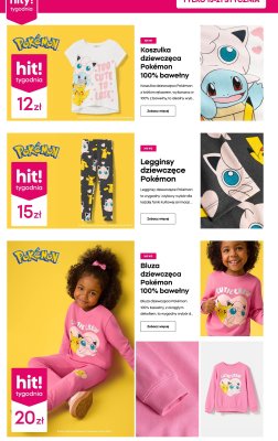 Bluza dziewczęca Pokémon 100% bawełny promocja w Pepco