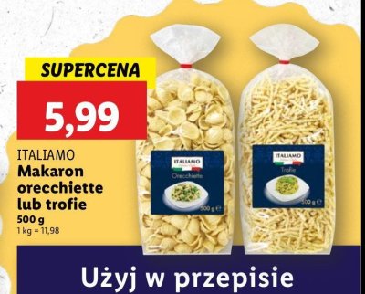 Makaron trofie Italiamo promocja
