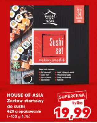 Zestaw startowy do sushi 420g opakowanie promocja w Kaufland