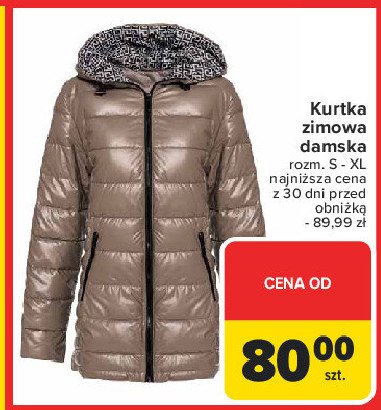 Kurtka zimowa damska s-xl promocja