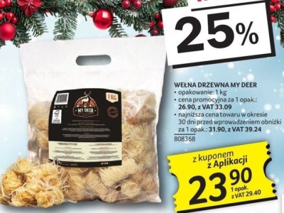 Wełna drzewna MY DEER promocja w Selgros