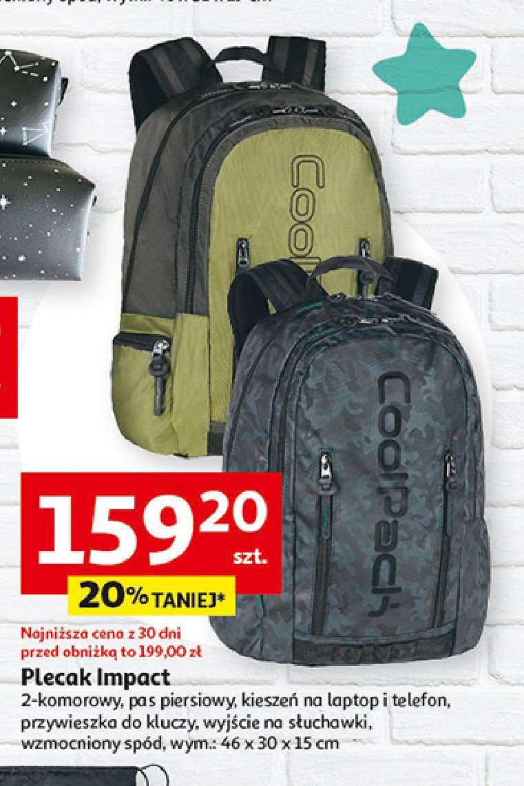 Plecak młodzieżowy impact Coolpack promocja