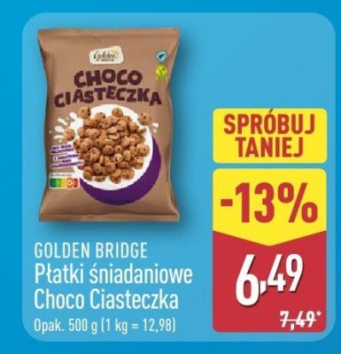 Płatki śniadaniowe Choco Ciasteczka promocja w Aldi