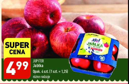Jabłka JUPITER promocja