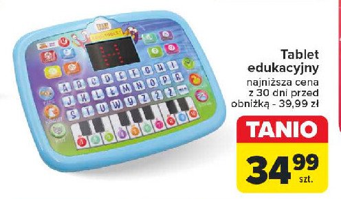 Tablet edukacyjny promocja w Carrefour Market