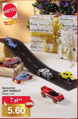 Samochód HOT WHEELS Skala 1:64 promocja w Woolworth
